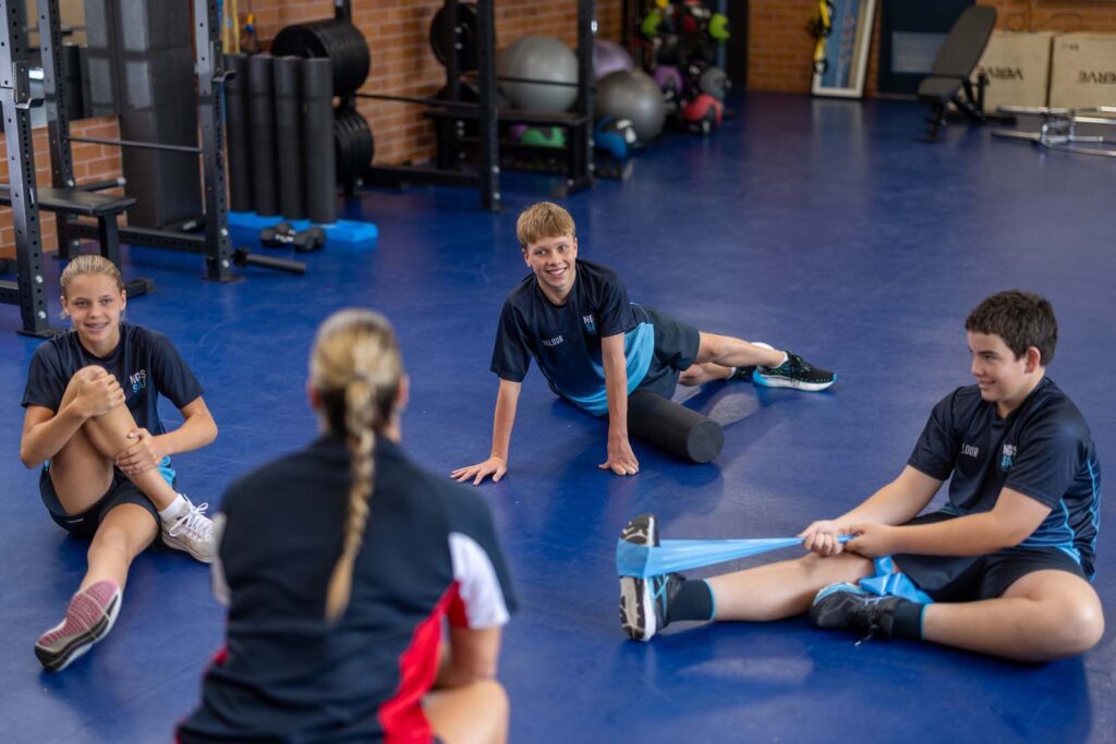 Supporting Athlete Performance program at Newcastle Grammar School